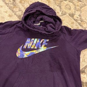 Womens Nike Funnel Neck Hoodie
